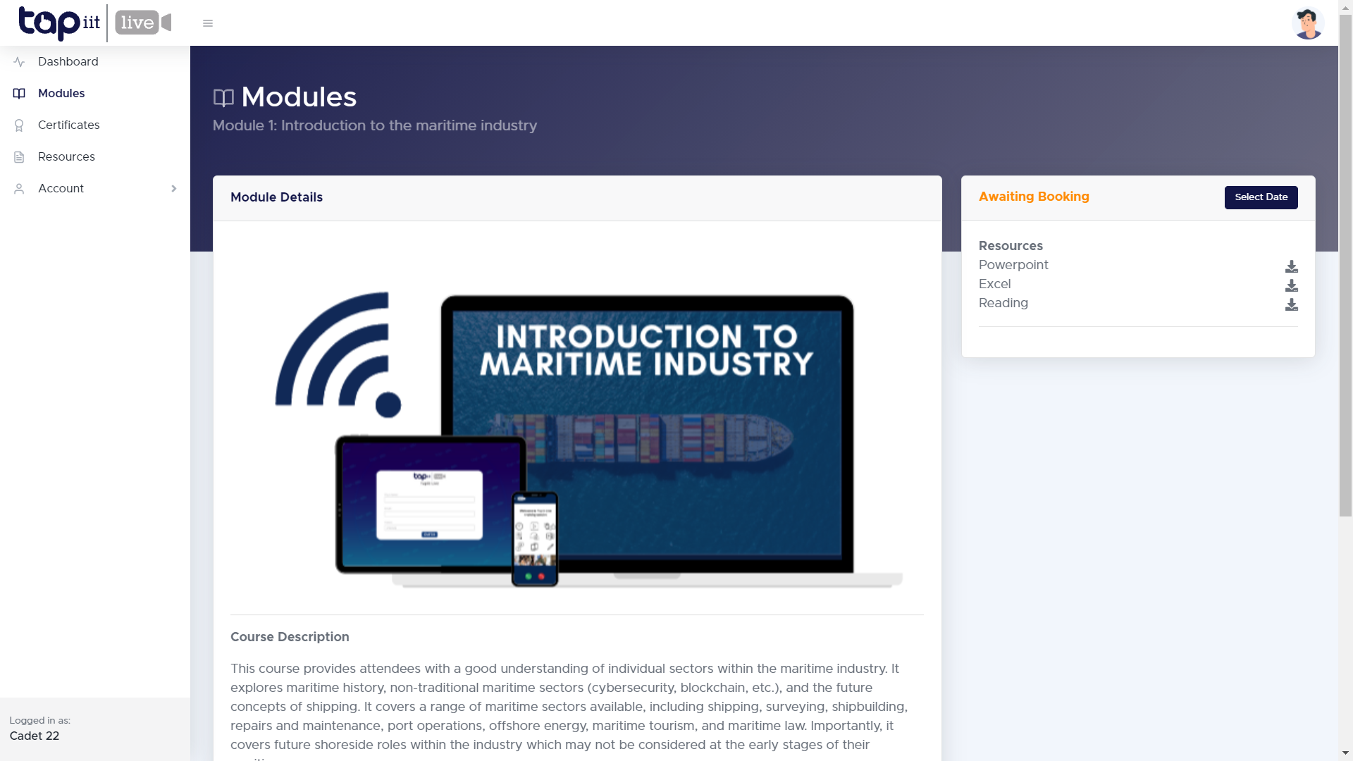Module Page